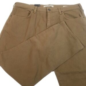 Mavi Jeans Matt Mens 38x28 Mocha Brown Relaxed Straight Leg Pant Stretch NWT NEW